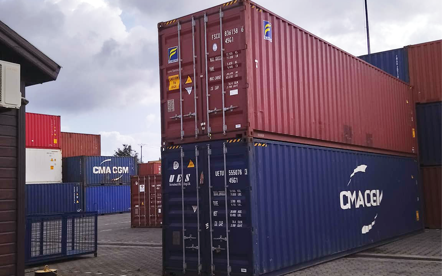 1er container à Diego Suarez